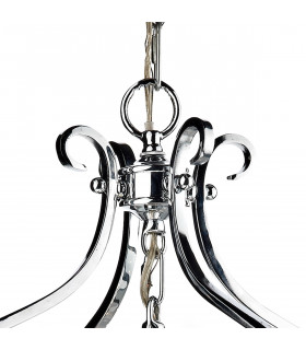 Pendant Light Polished Chrome, 3x E14