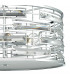 Cylindrical Pendant Light K9 Crystal Polished Chrome, 6x E14