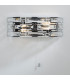 Wall Light Crystal Polished Chrome Frame, 2x E27