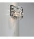 Wall Light Crystal Polished Chrome Frame, 2x E27