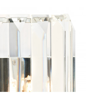 Crystal Wall Light Polished Chrome, 1x G9