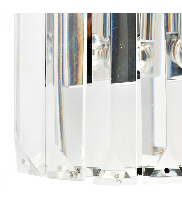 Crystal Wall Light Polished Chrome, 1x G9