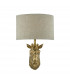 Wall Gold with Natural Linen Shade