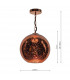 Electro Plated Pendant Light Copper Finish, 1x E27