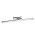 LED IP44 Wall Light Polished Chrome