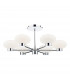 Semi Flush Ceiling Light Light Polished Chrome, 6x G9
