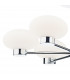 Semi Flush Ceiling Light Light Polished Chrome, 6x G9