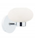 Single Wall Light Polished Chrome