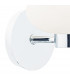 Single Wall Light Polished Chrome