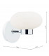 Single Wall Light Polished Chrome
