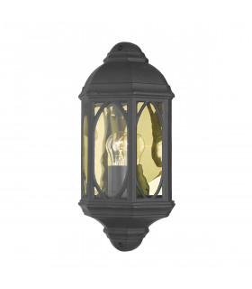 Lantern Wall Light Black IP43