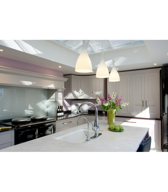 Dome Pendant Light White