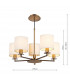 Pendant Light Dual Mount Bronze, 5x E14