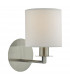 Candle Wall Light Satin Nickel