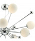 Pendant Light Polished Chrome & Opal Glass, 10x G9