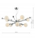 Pendant Light Polished Chrome & Opal Glass, 10x G9