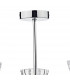 Semi Flush Ceiling Light Light Polished Chrome, 3x G9