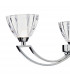 Semi Flush Ceiling Light Light Polished Chrome, 3x G9