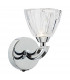 Single Wall Light Polished Chrome