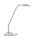 Task Table Lamp Satin Chrome Led