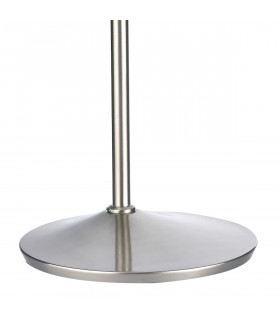 Reading Floor Lamp Satin Chrome LED