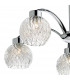 Semi Flush Ceiling Light Light Polished Chrome, 5x G9