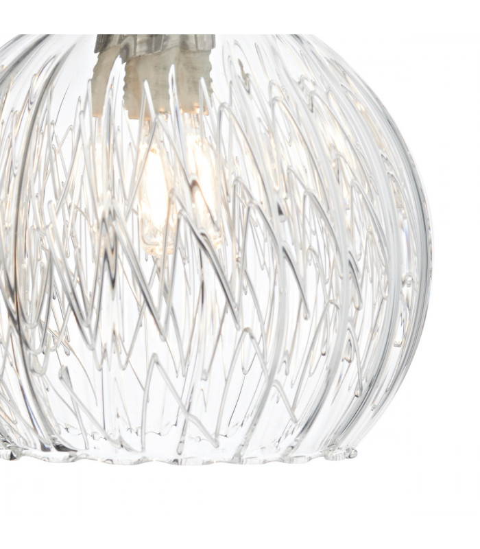 Single Wall Light Polished Chrome