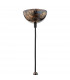 Dome Pendant Light Mottled Bronze, 1x E27
