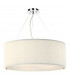 Cylindrical Pendant Light Cream 90cm, 6x E27