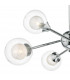 Semi Flush Ceiling Light Light Polished Chrome, 6x G9