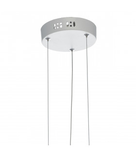 Circular Pendant Light Small White LED