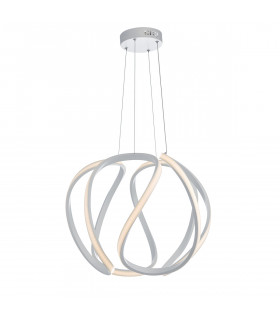 Circular Pendant Light Large White LED