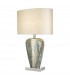 Table Lamp Mercury Gold with Round Drum Shade