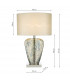 Table Lamp Mercury Gold with Round Drum Shade
