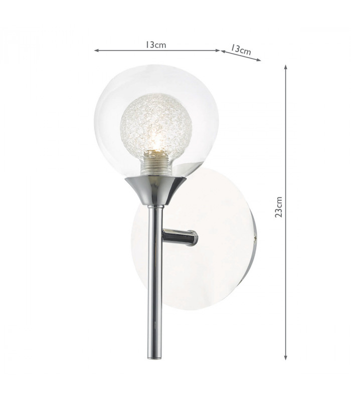 Wall Light Polished Chrome