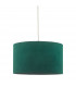 Cylindrical Easy Fit Pendant Light Green
