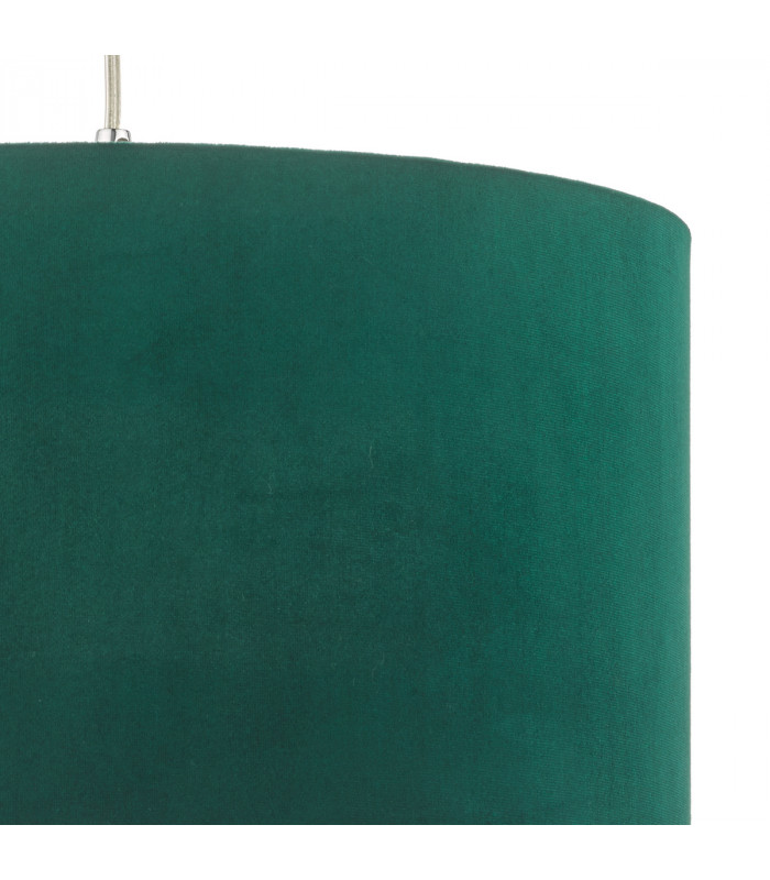 Cylindrical Easy Fit Pendant Light Green