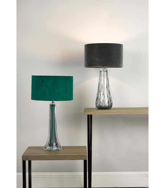 Cylindrical Easy Fit Pendant Light Grey