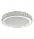 Flush Ceiling Light Acrylic & Stainless Steel Large LED