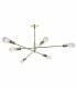 Pendant Light Polished Gold, 6x E27