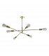 Pendant Light Polished Gold, 6x E27