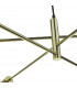 Pendant Light Polished Gold, 6x E27