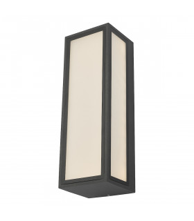 Flush Ceiling Light Wall Light Anthracite IP65 LED, 1x LED