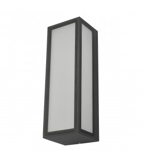 Flush Ceiling Light Wall Light Anthracite IP65 LED, 1x LED