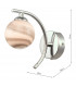 Wall Light Polished Chrome With Planet Style Glass