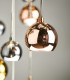 Cluster Pendant Light In Copper & Bronze 3M Drop, 30x G4