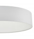 Cylindrical Flush Ceiling Light Ivory, 6x E27