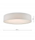 Cylindrical Flush Ceiling Light Ivory, 6x E27