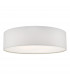 Cylindrical Flush Ceiling Light Ivory, 4x E27