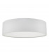 Cylindrical Flush Ceiling Light Ivory, 4x E27